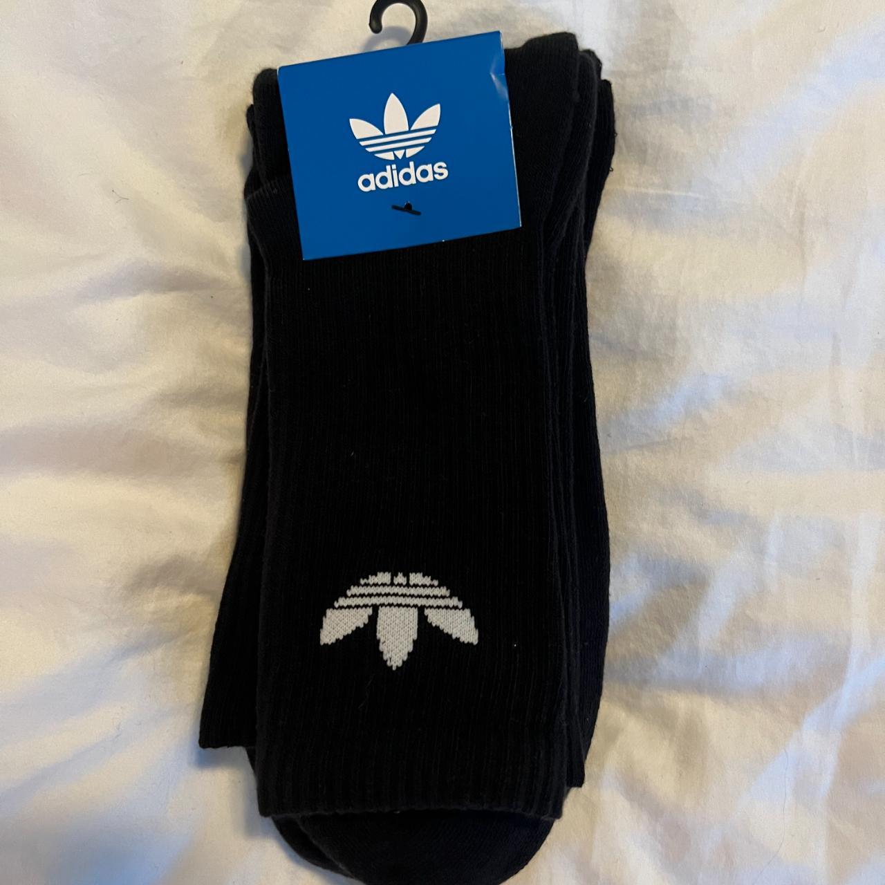 Adidas Men's Black Socks Depop