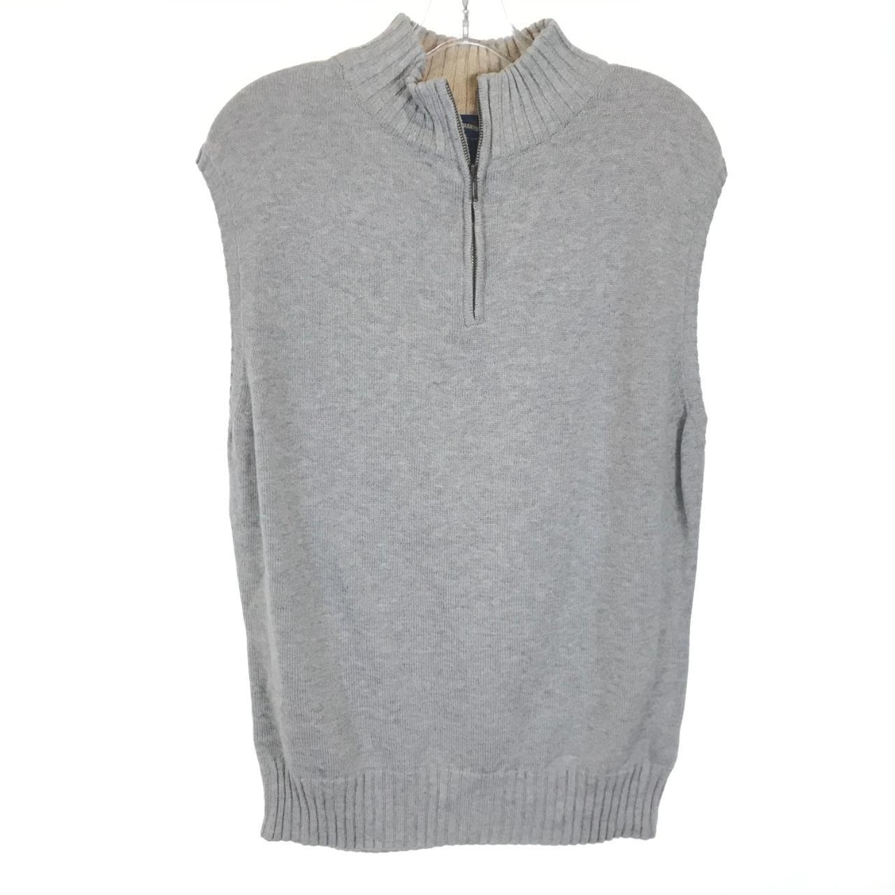 Men's quarter sale zip sweater vest