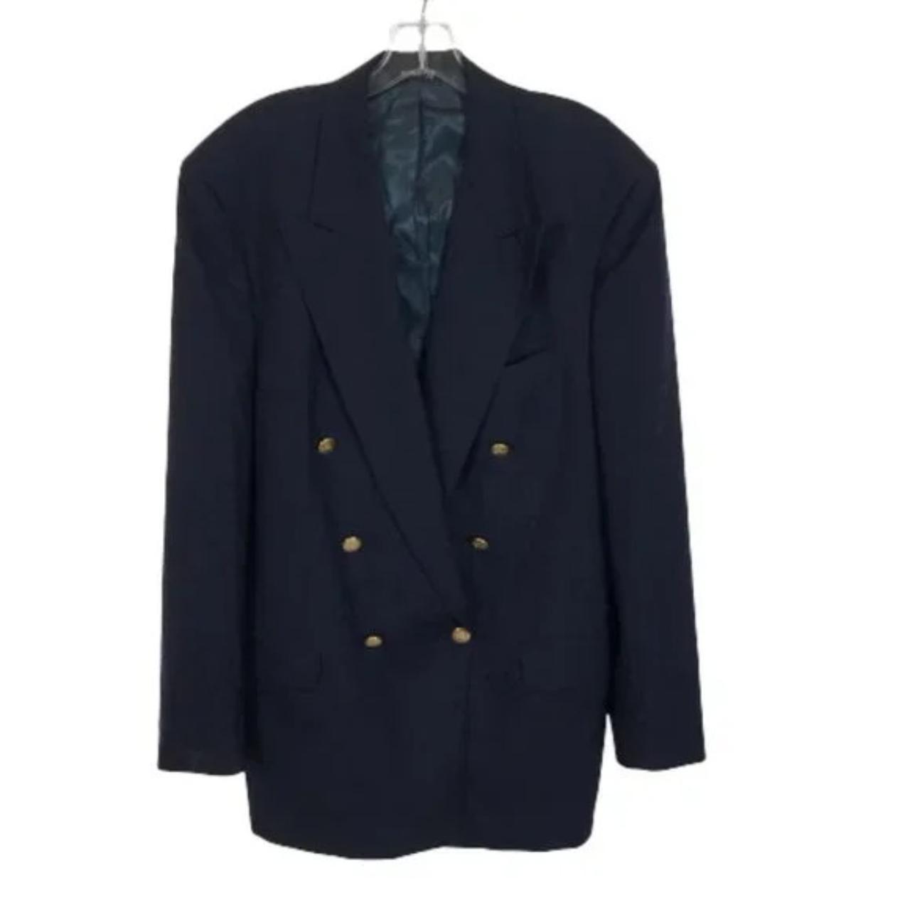 Burberry men's discount navy blazer