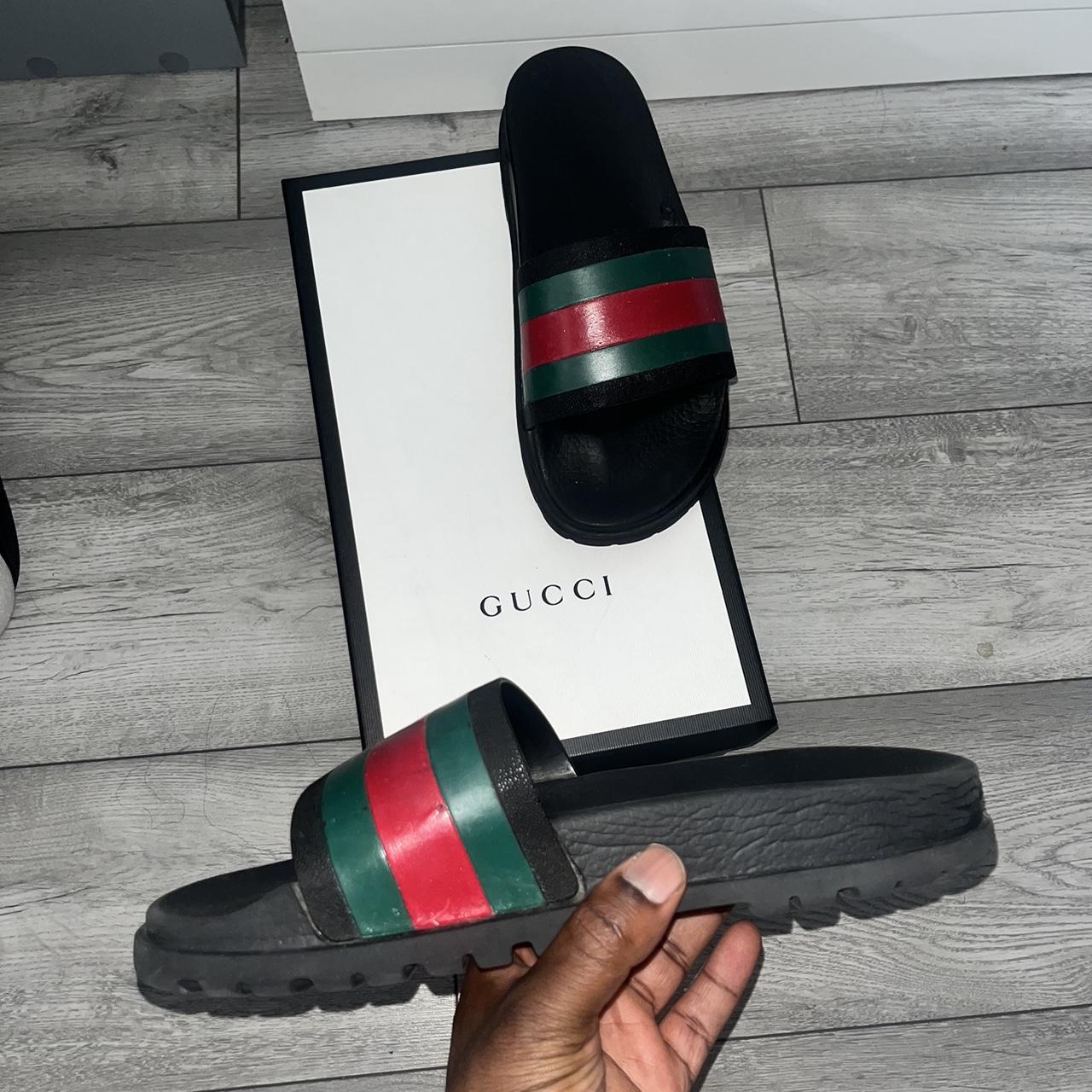 mens gucci slides size 15