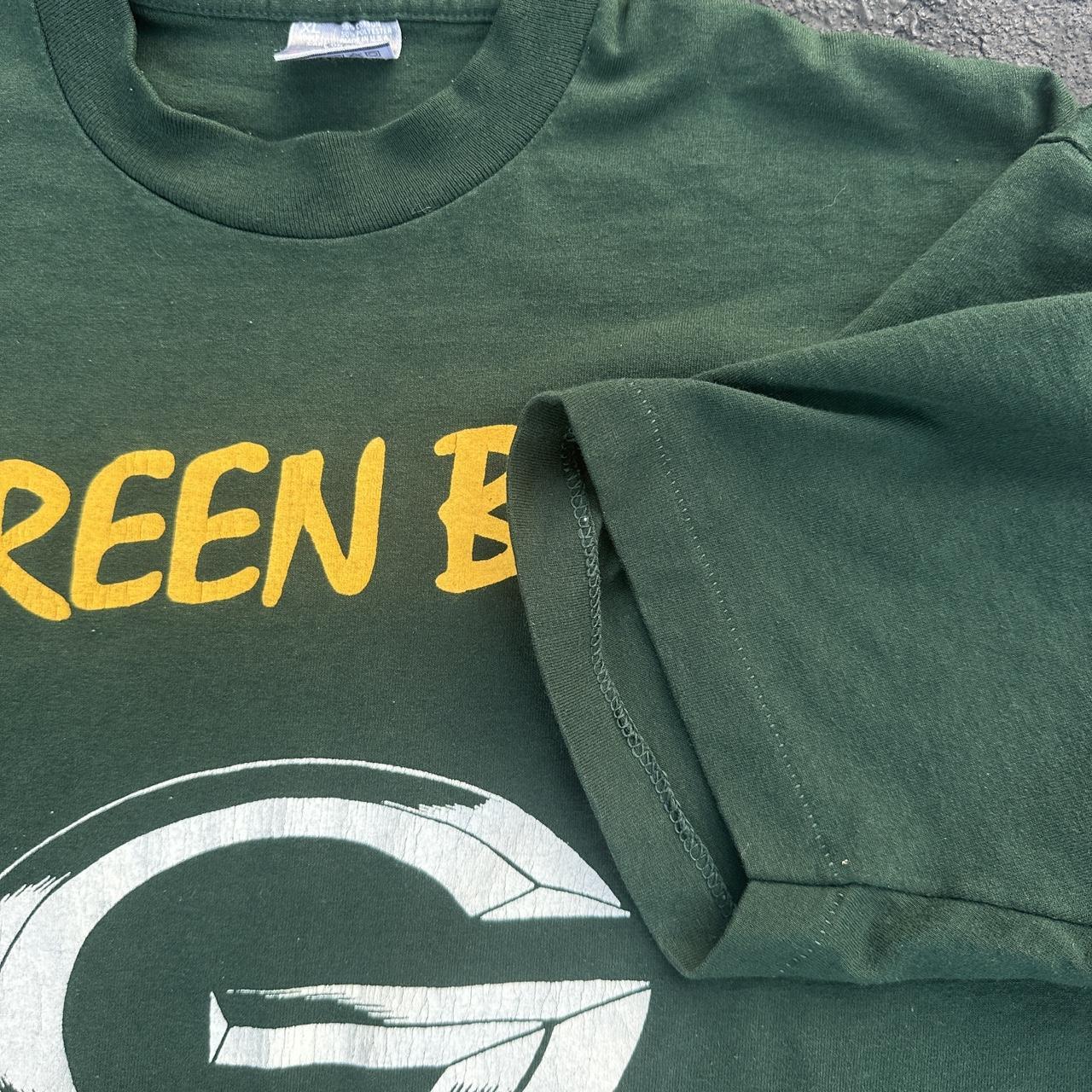 Vintage 90s Green Bay Packers NFL Football T Shirt Tee Size 