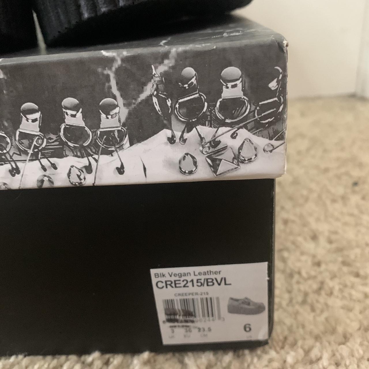 Demonia creeper 215 Worn once Size 6 goth... Depop