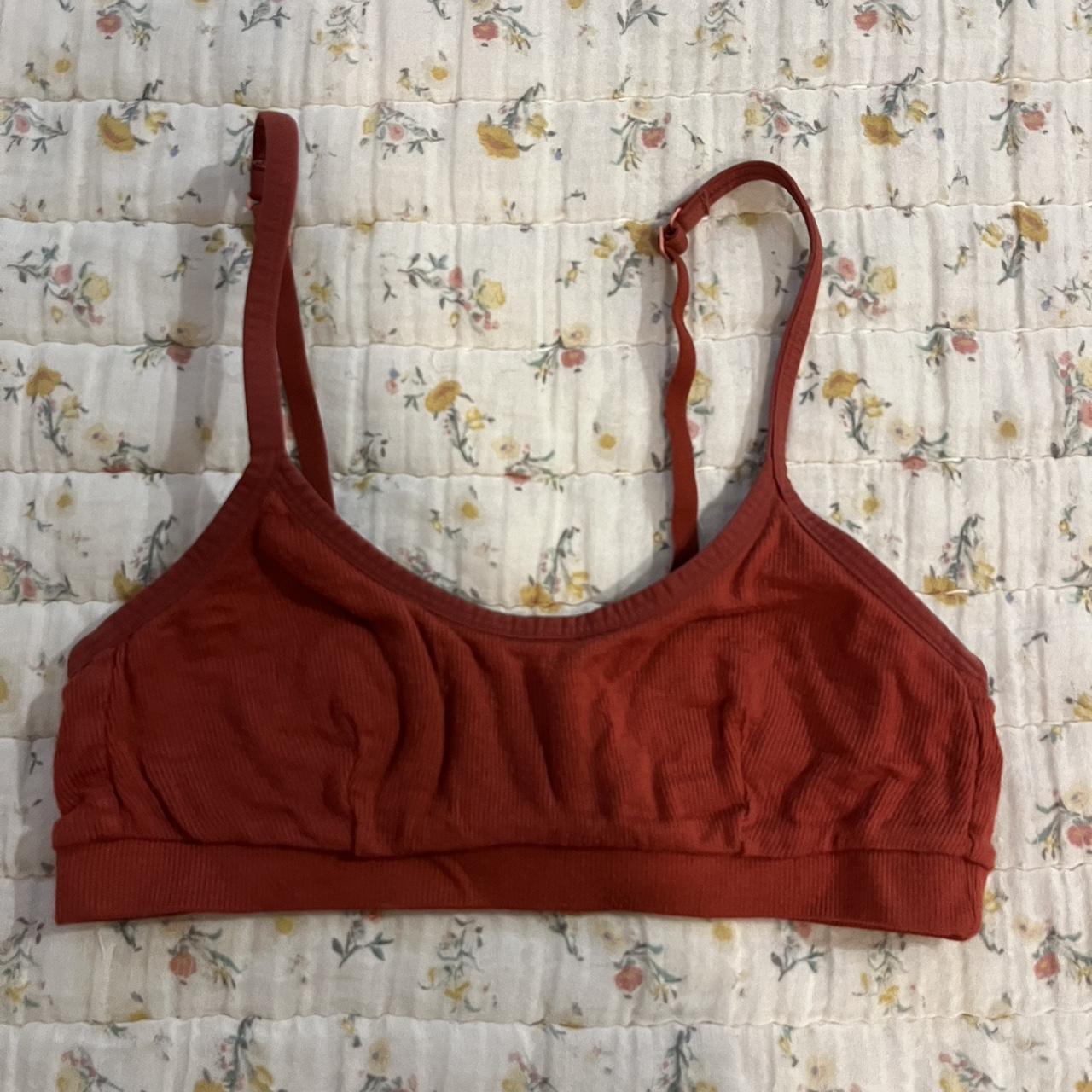 COLSIE Target Crop Top / Bralette XS Colsie striped - Depop