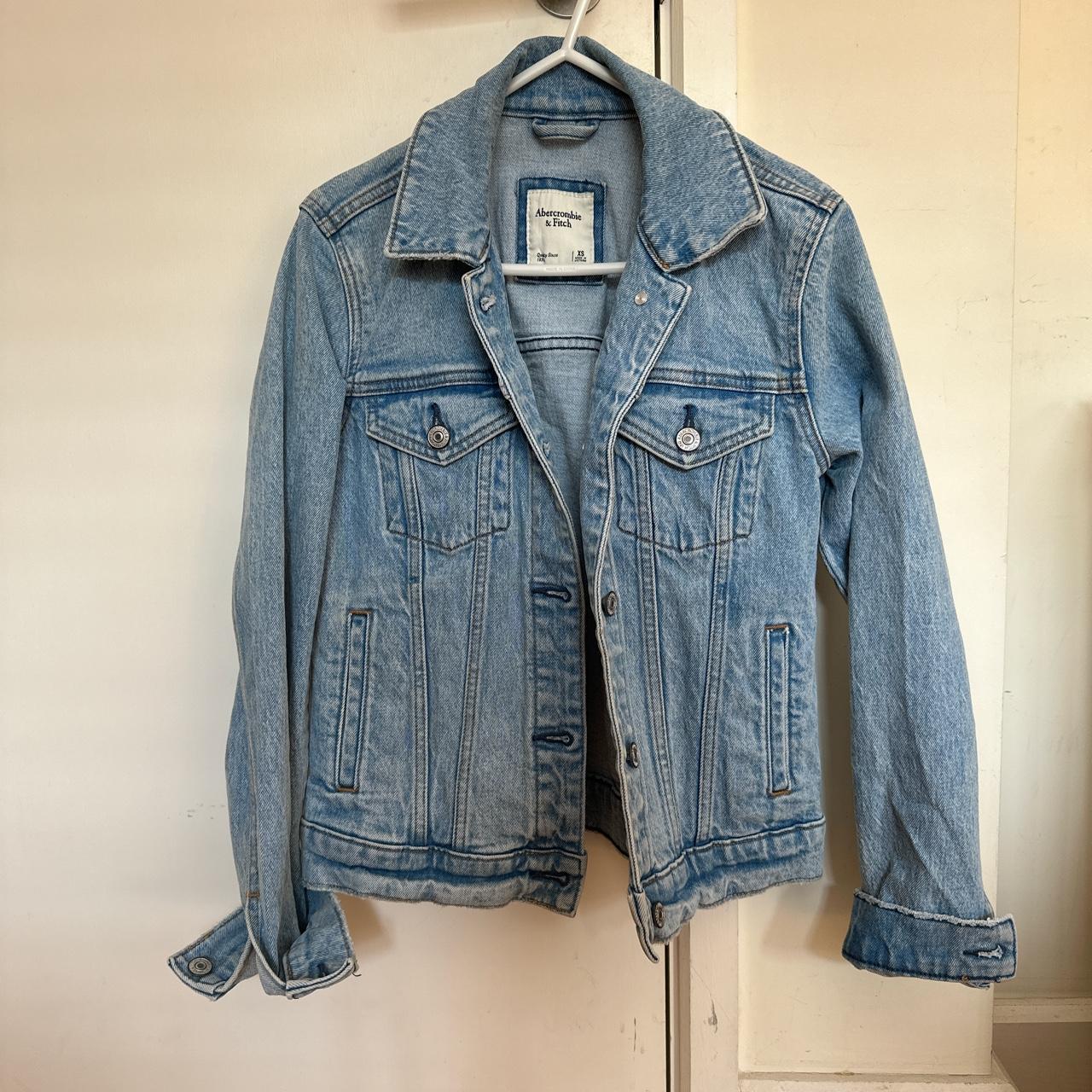 Abercrombie & Fitch Denim Jacket Size XS - Depop