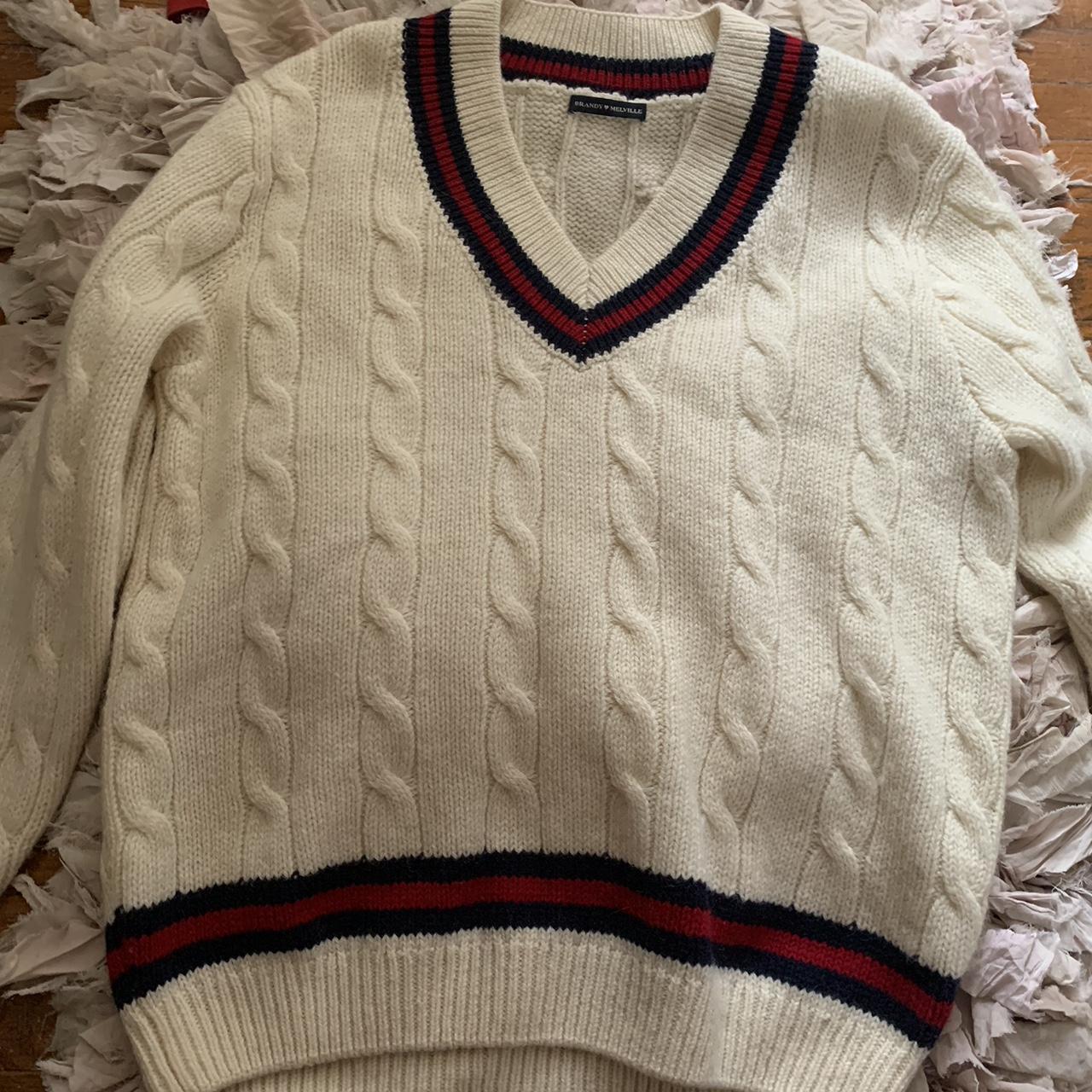brandy melville nikki heavy wool sweater. 90 wool,... Depop