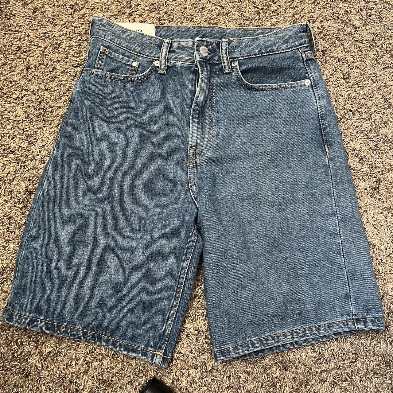 H&M Jorts waist size is 28 never worn!! - Depop