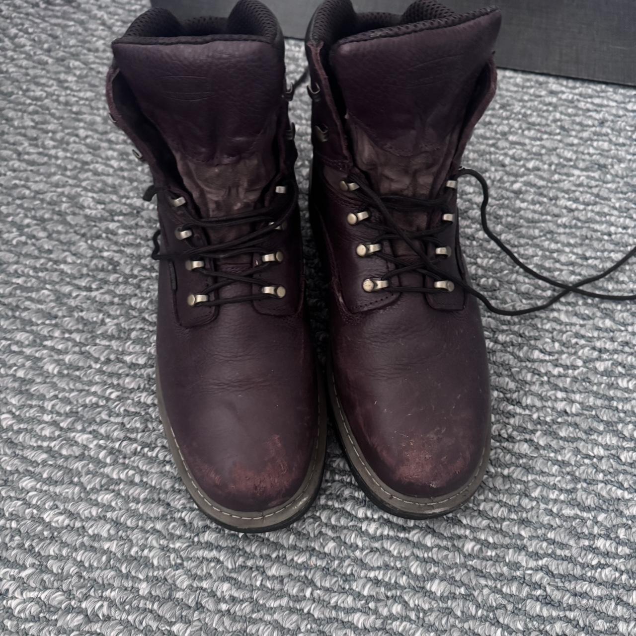 Wolverine steel toe boot Size 11.5 - Depop