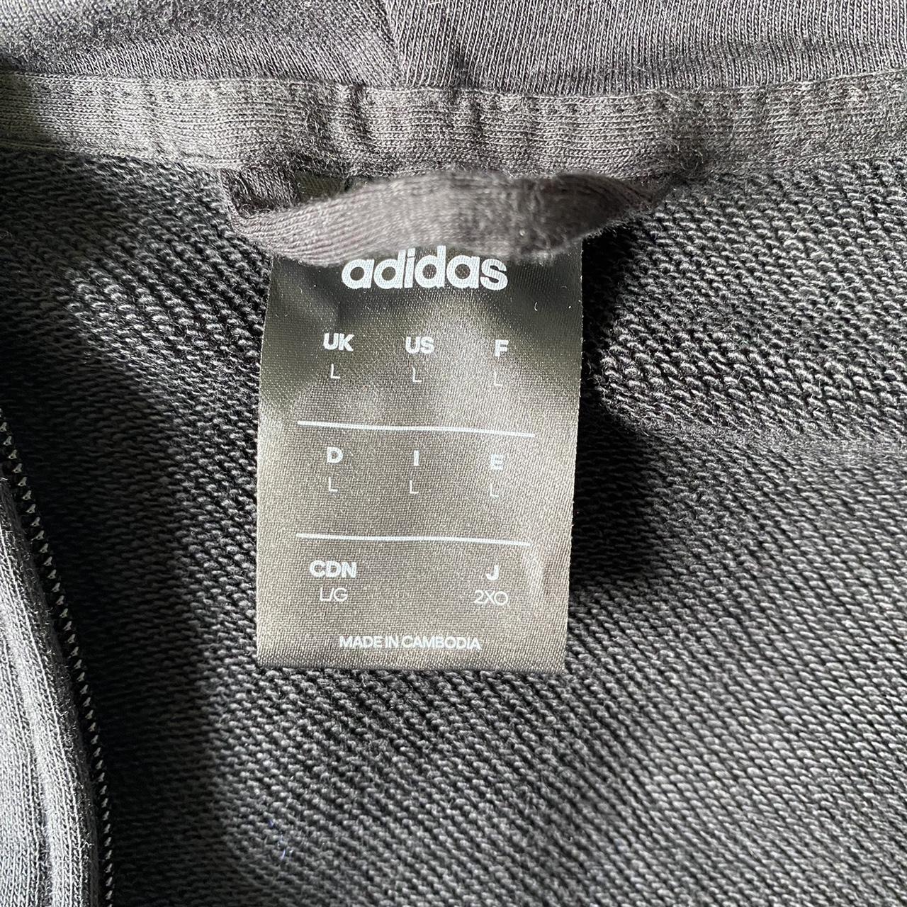 adidas zip up hoodie brand new without tags only... - Depop