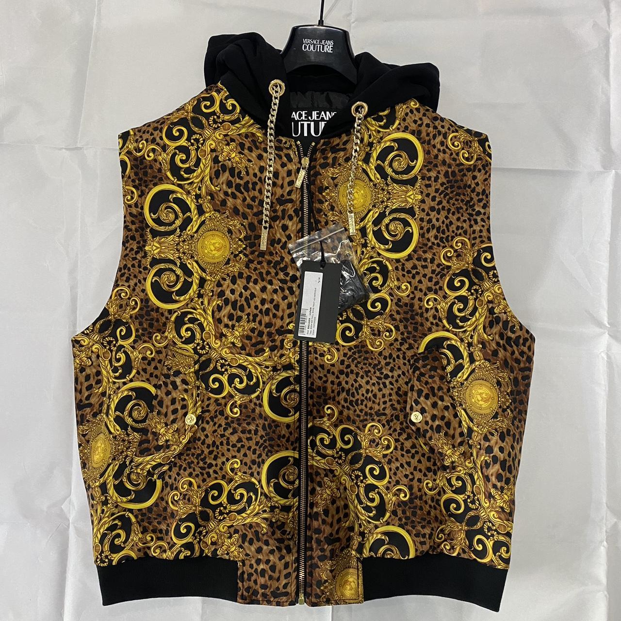 Versace Jeans Couture gilet 100% polyester Depop