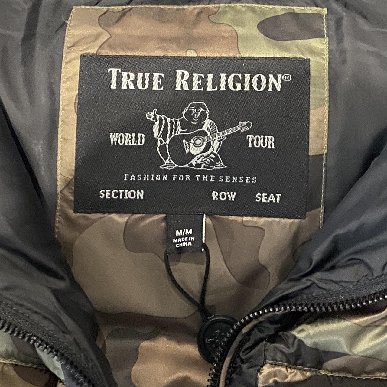 True Religion gilet/vest 100% polyester outer Depop