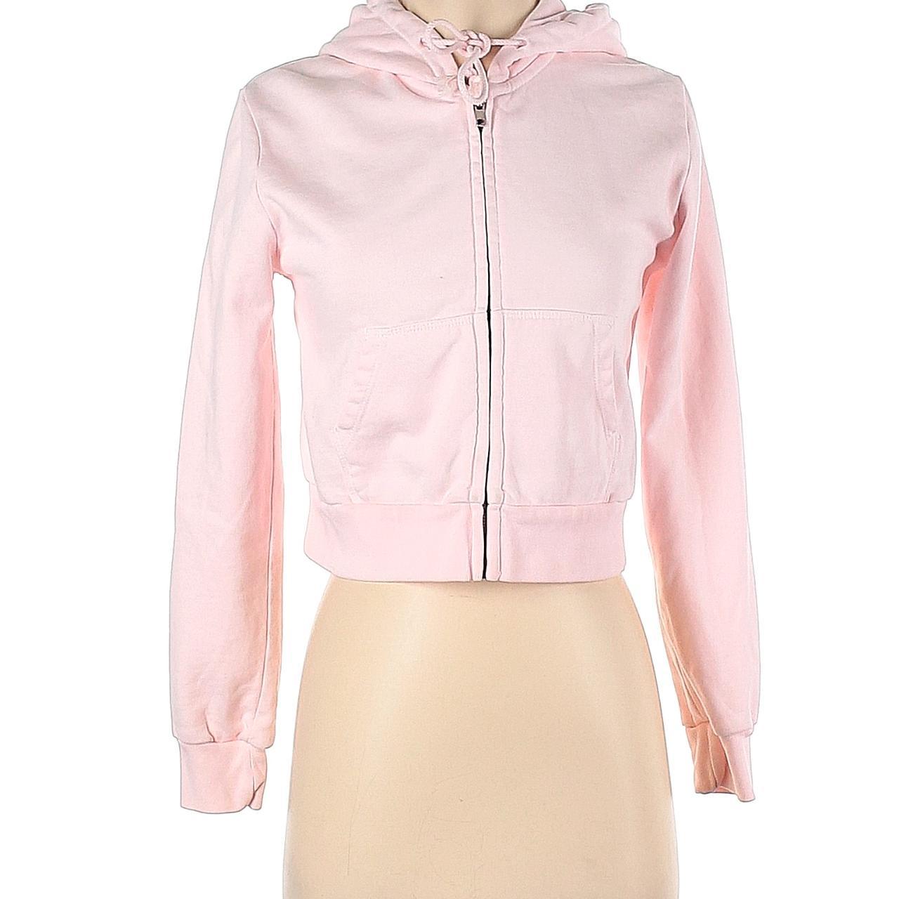 Brandy Melville Women's Pink Jacket Depop