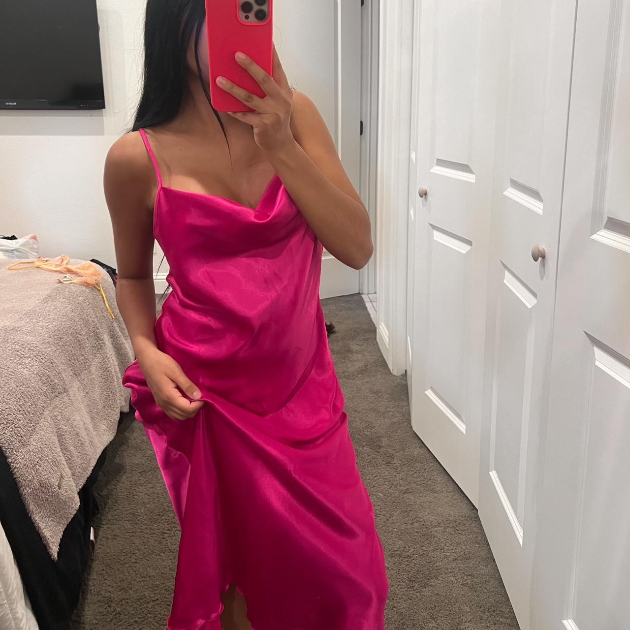 Bebe hot deals pink dress