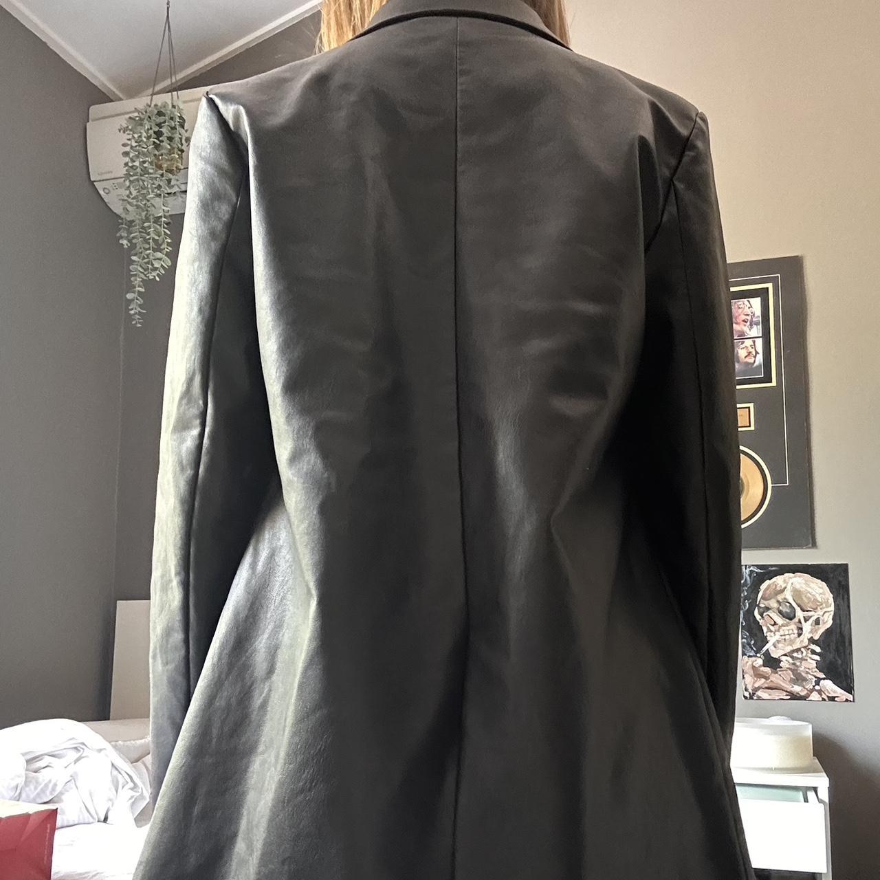 Super cute glassons pleather blazer that I bought... - Depop