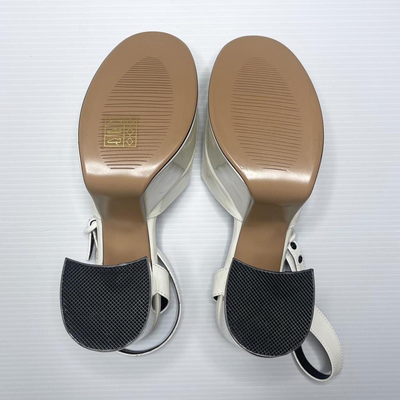 lamoda white platform heels