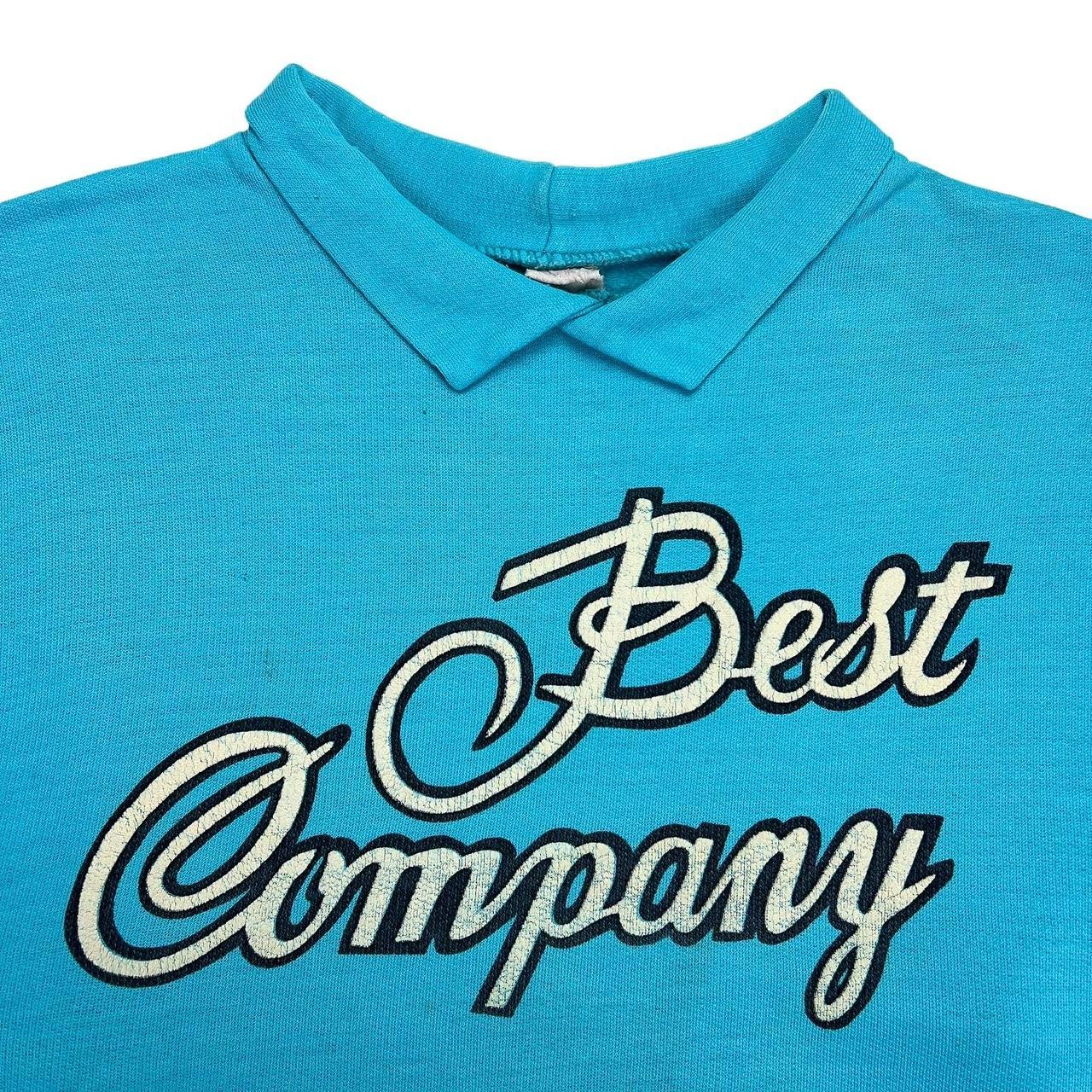 Best Company Men's Blue Sweatshirt Depop