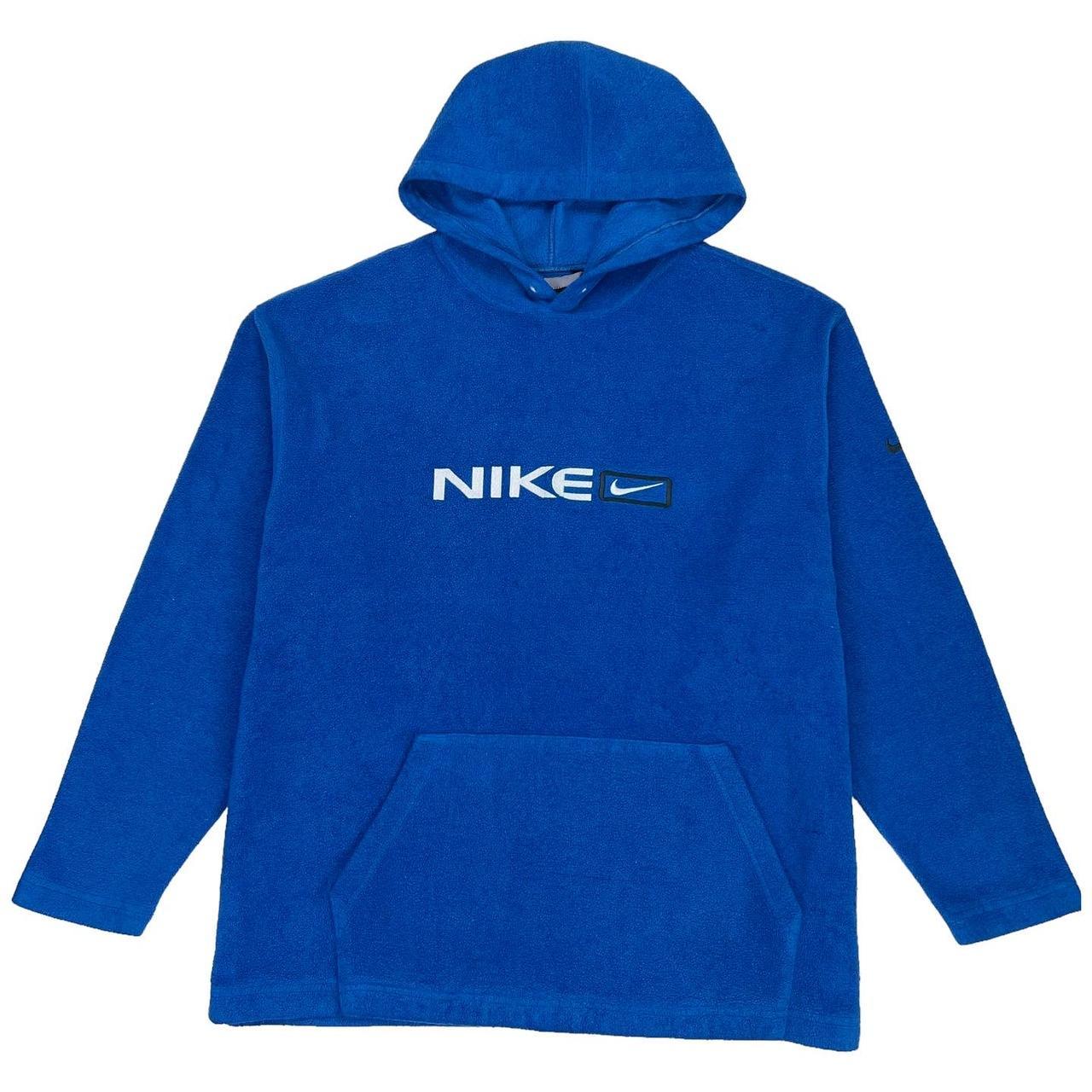Nike Men's Blue Hoodie | Depop