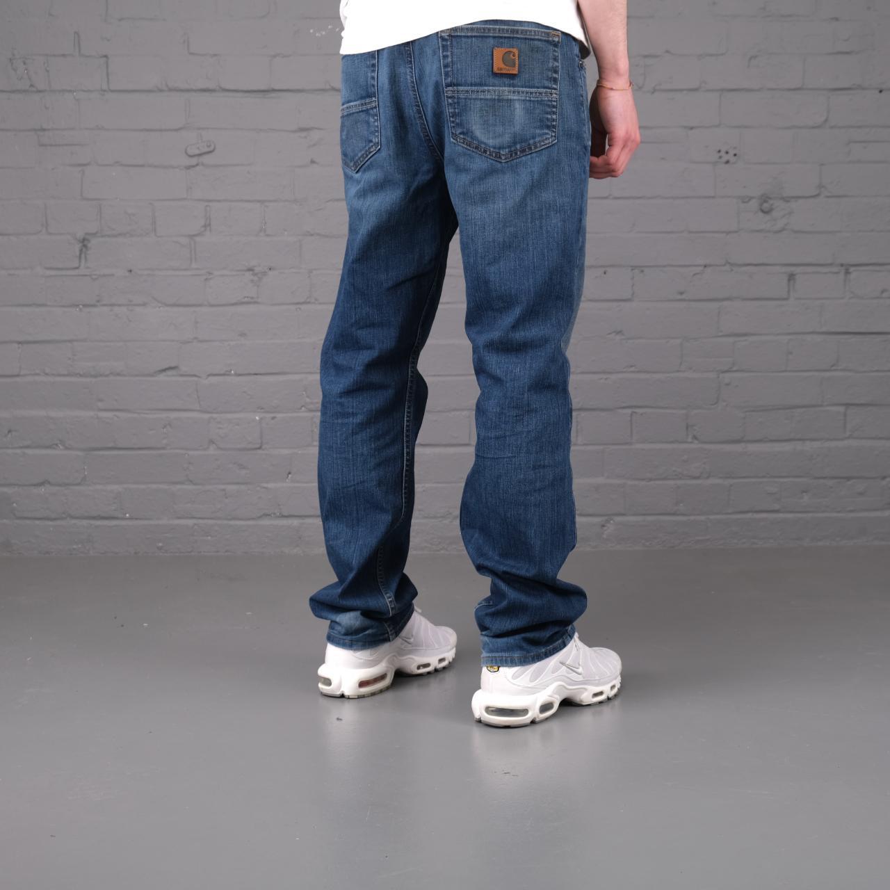 Carhartt Carpenter Jeans in blue. Classic Carhartt