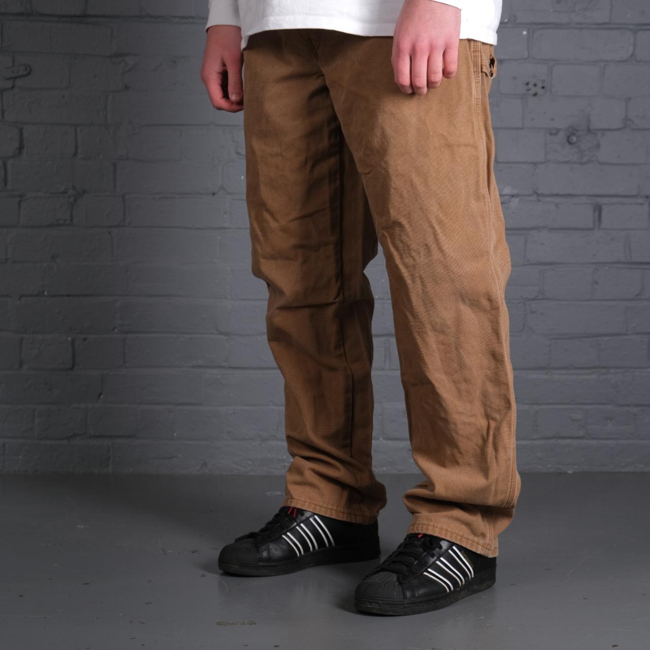 Dickies Carpenter Jeans in Tan. Classic Dickies - Depop