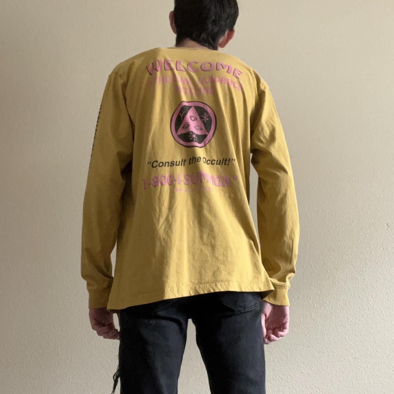 Zumiez Men's Yellow and Gold Tshirt Depop