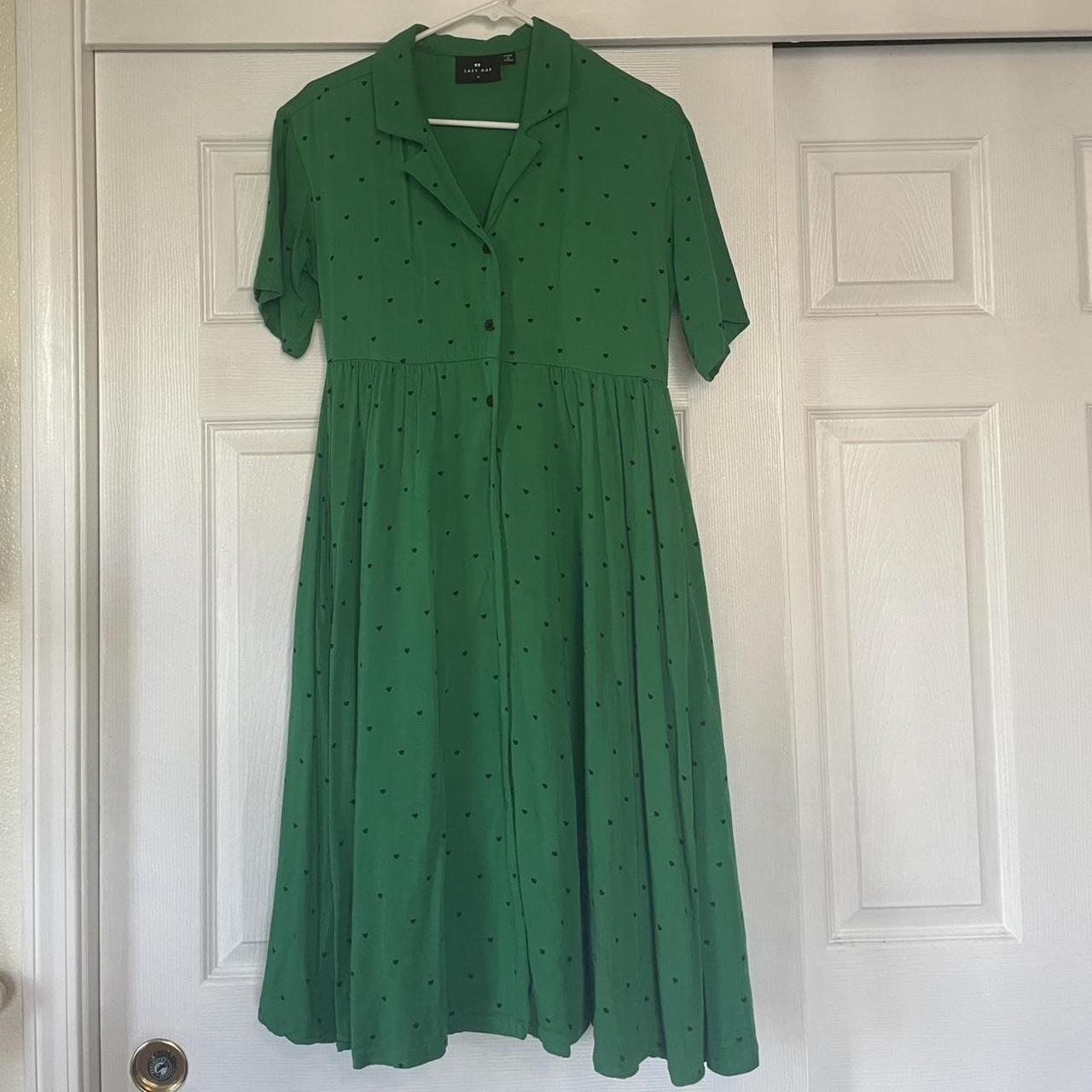 Green t-shirt dress from Lazy Oaf! 💚 I got this... - Depop