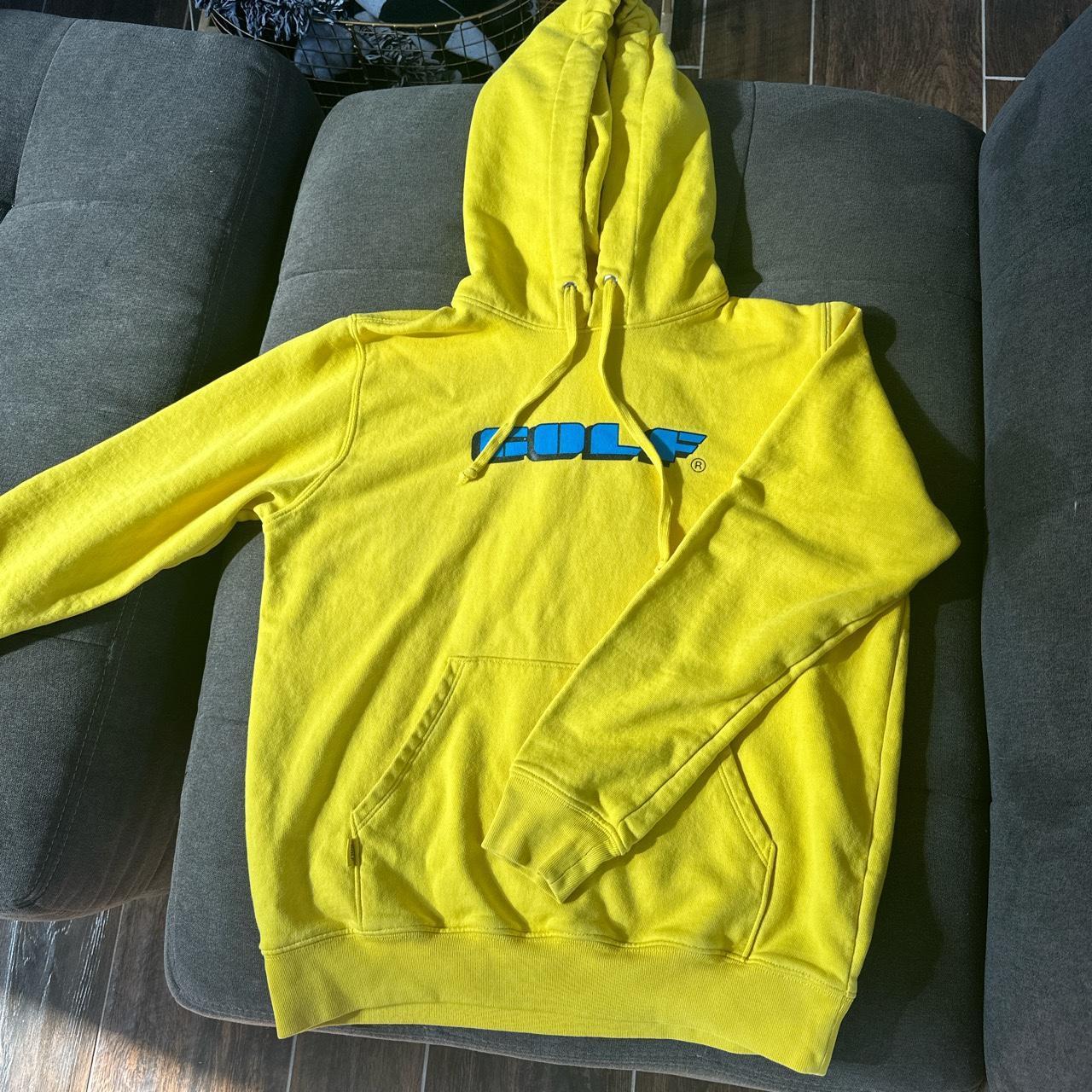 Yellow golf 2024 hoodie