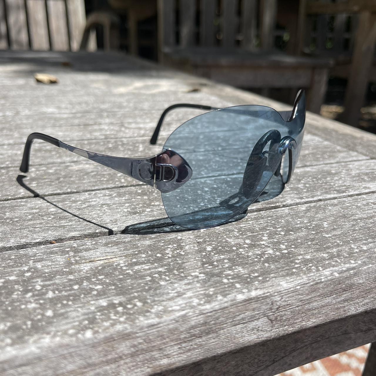 christian dior sunglasses blue