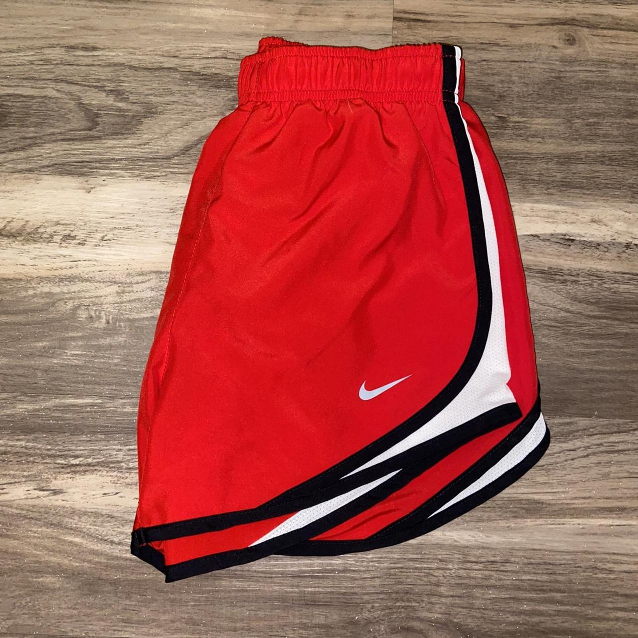 Nike red women’s athletic shorts , Barely worn