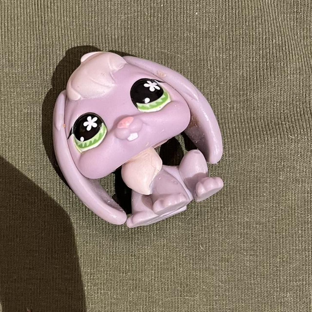 Littlest pet shop orange and purple bunny Depop