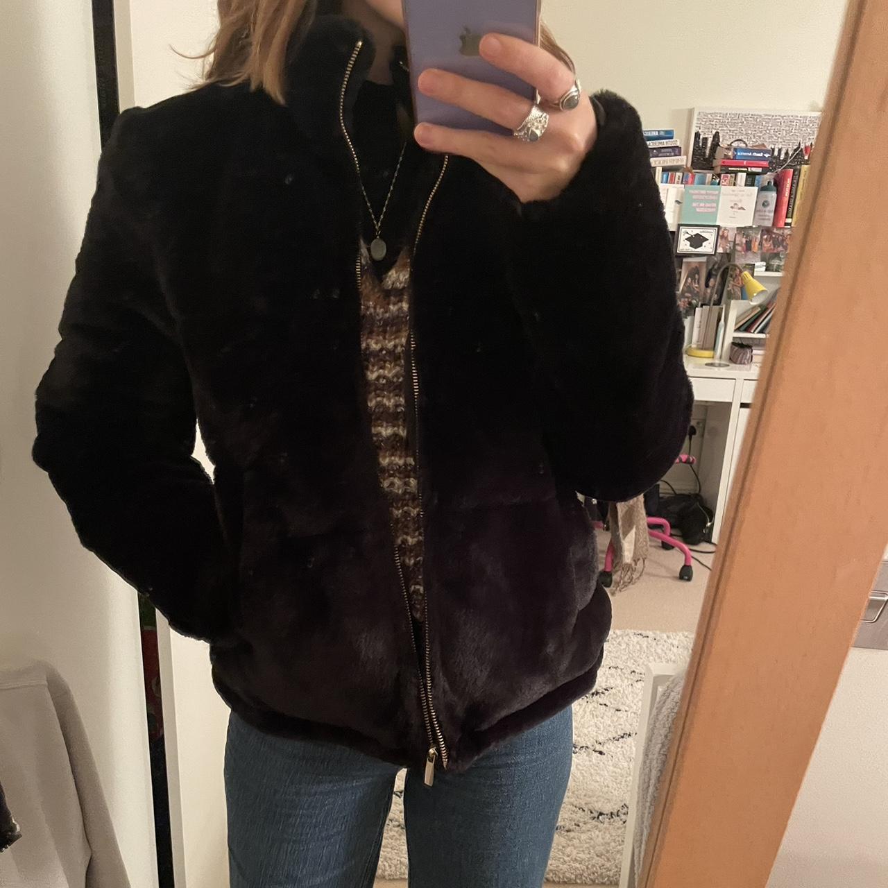 Onlvida faux fur jacket otw clearance noos