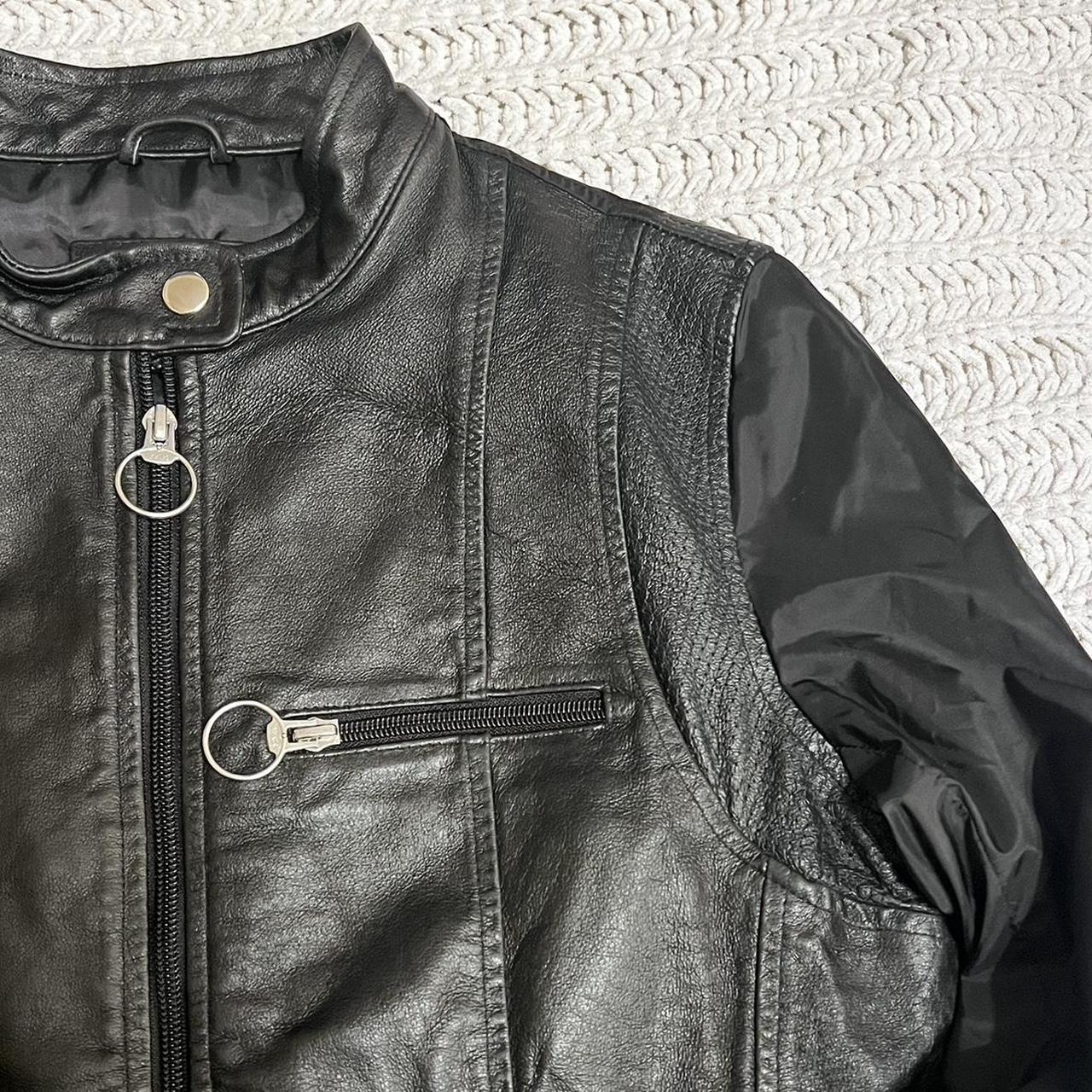 Wilson’s Leather Women's Black and White Jacket (5)