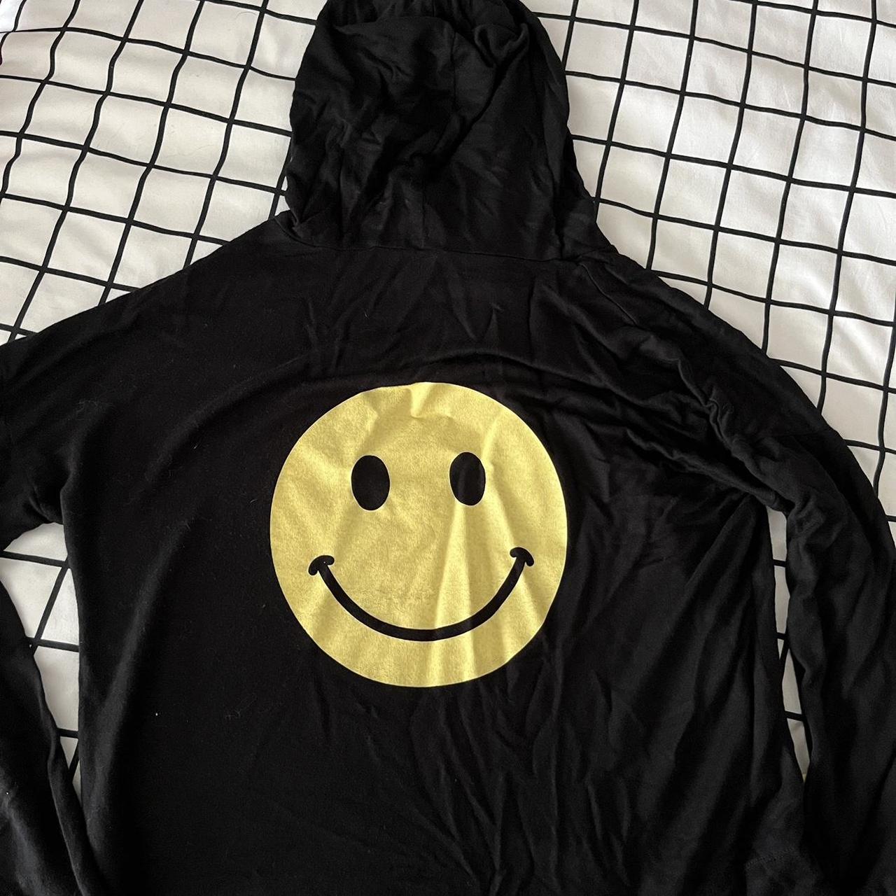 Vlone smiley sale face hoodie