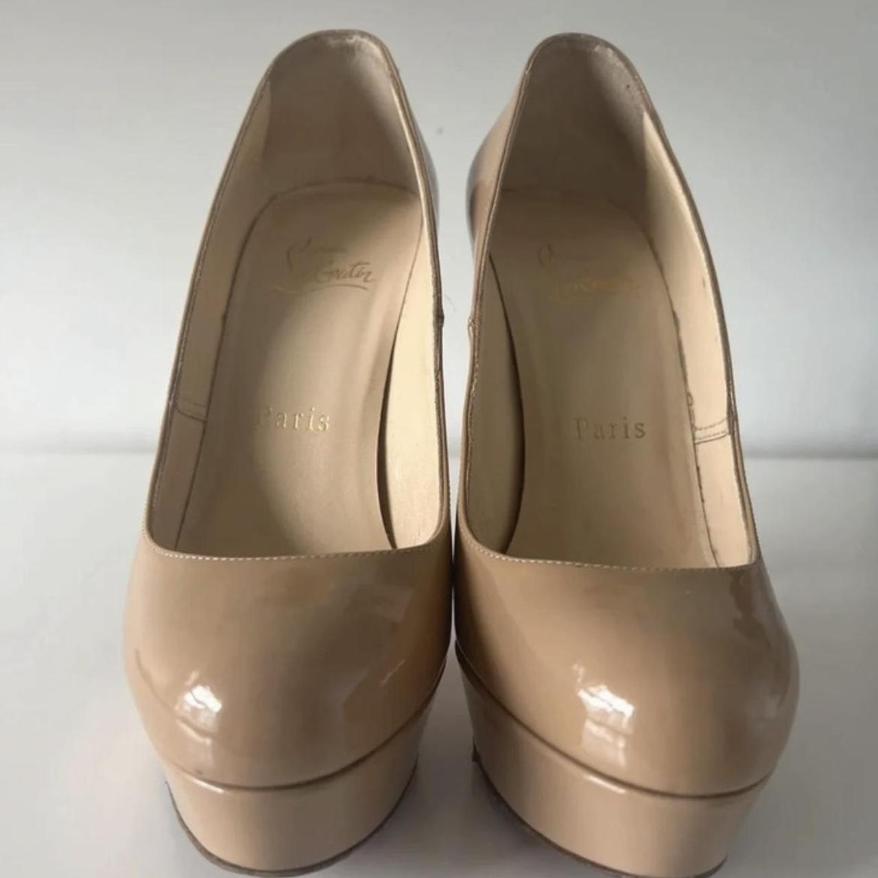 Christian Louboutin Bianca Heels Worn a few times... Depop