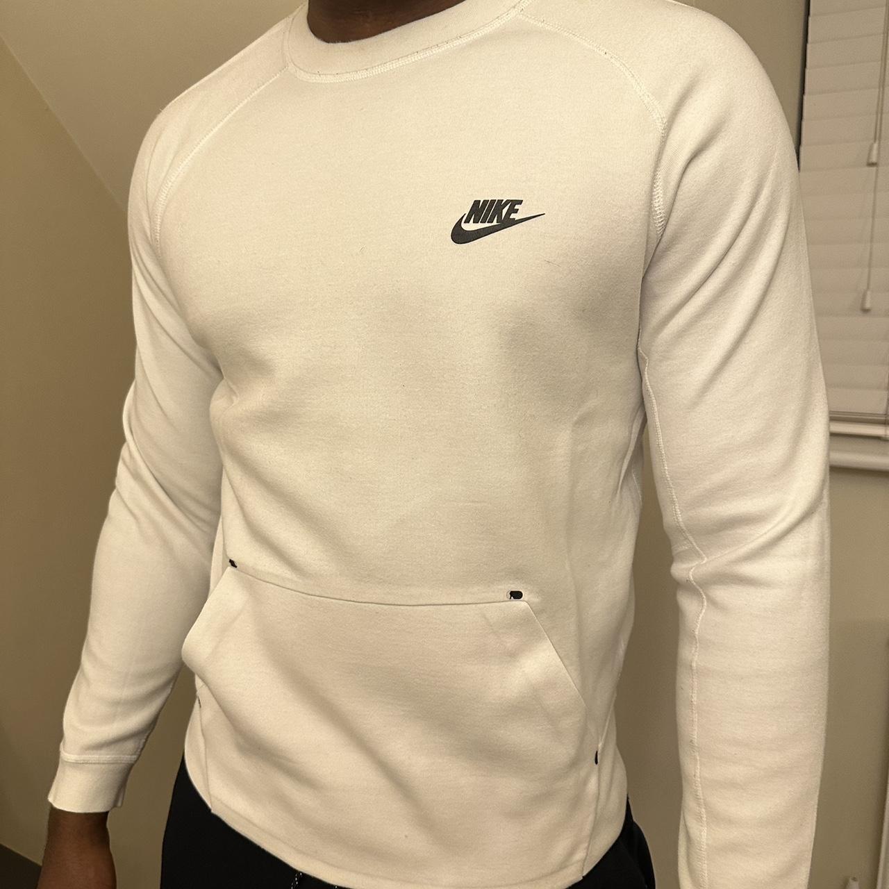 white nike jumper