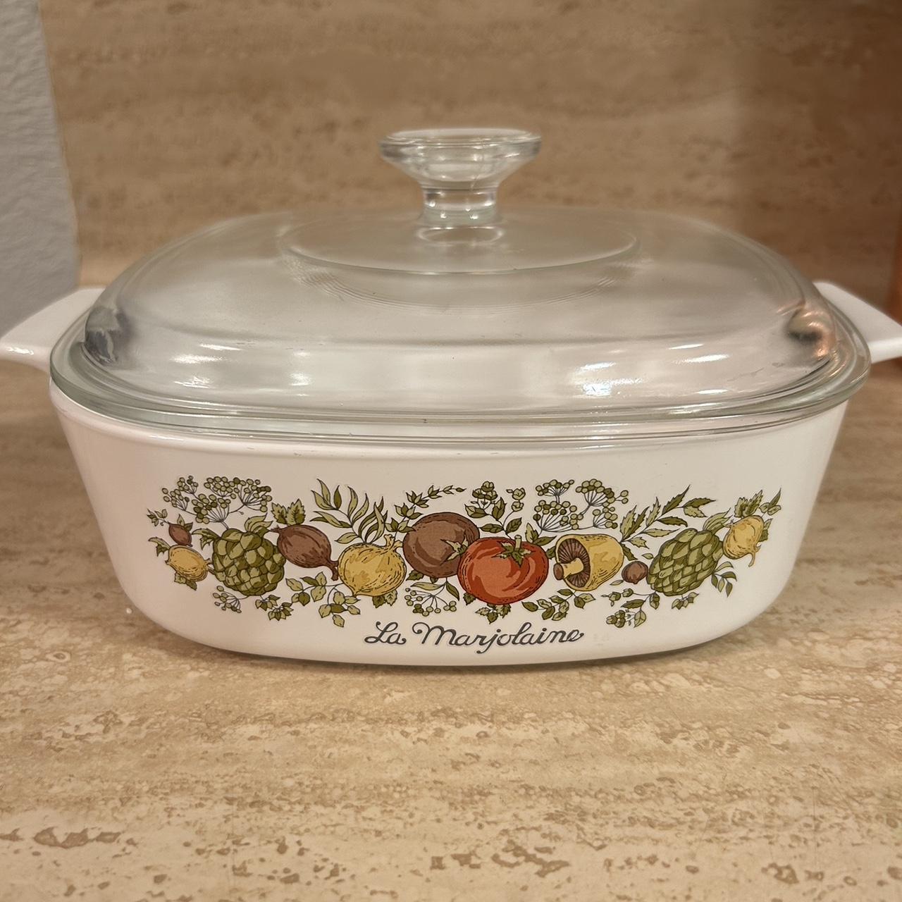 Rare Vintage Corning Ware Spice Of Life L'Marjolaine Casserole Dish With  Lid