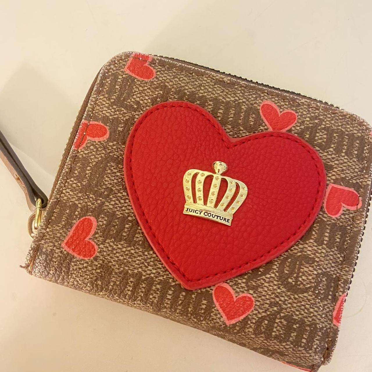 Juicy Couture Red Heart Coin Purse