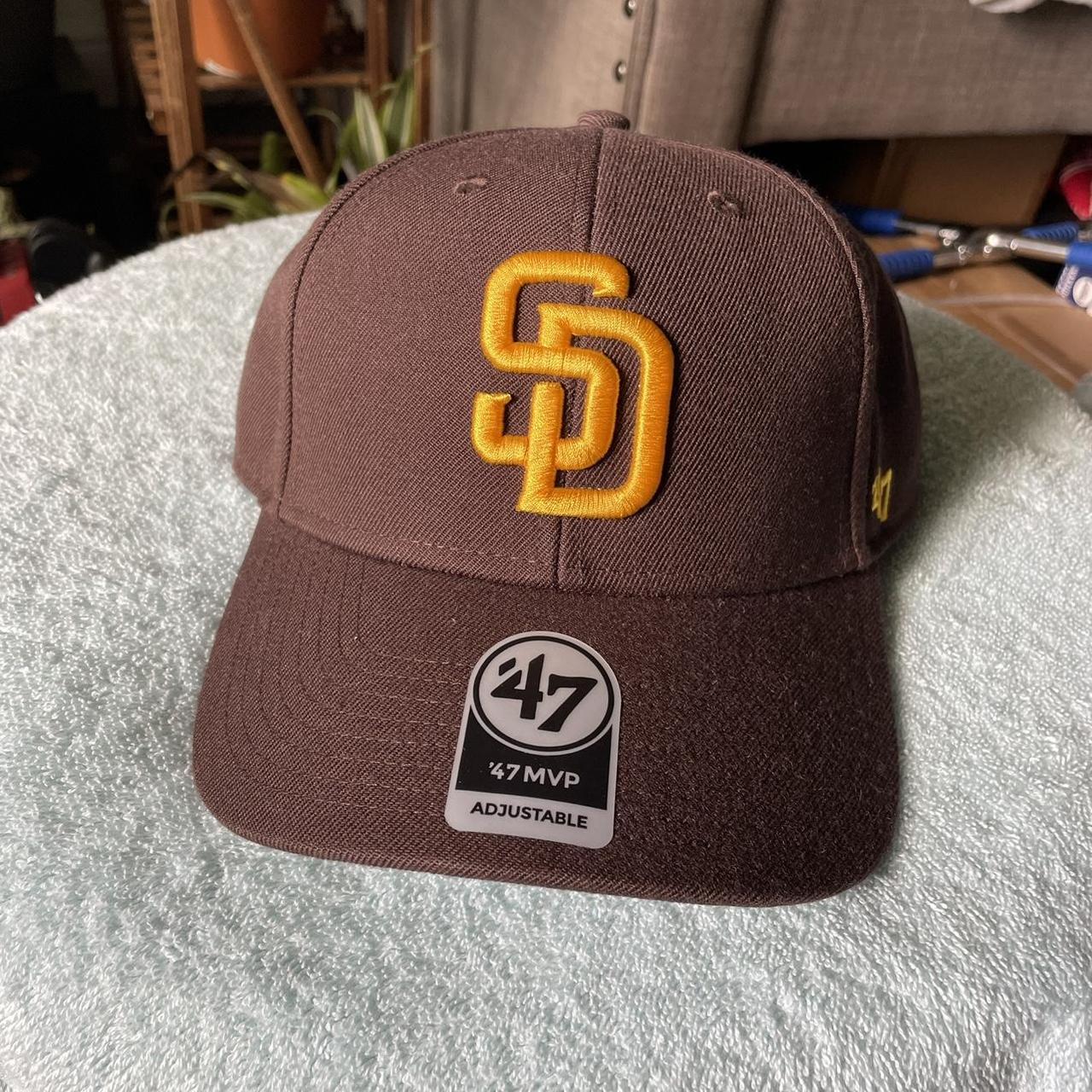 san diego padres brown baseball t-shirt brand new - Depop