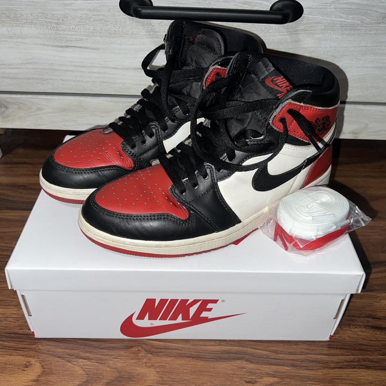 Jordan 1 heritage Customs Used but not... - Depop