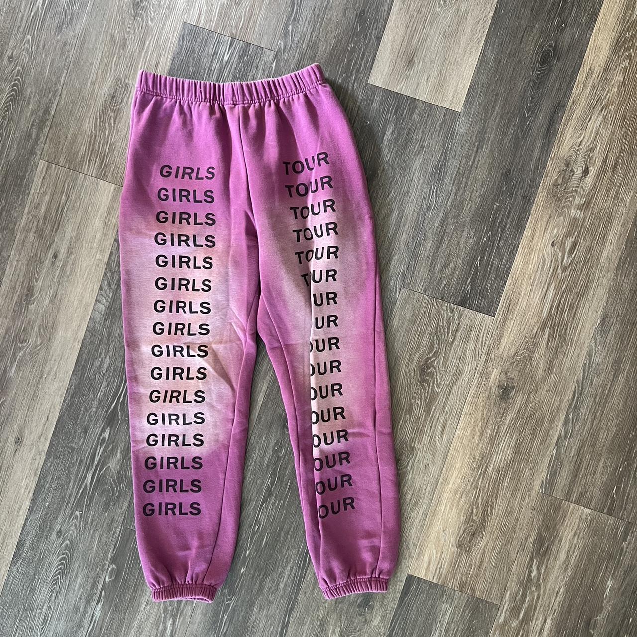 SORELLA GIRLS TOUR PURPLE FADED SWEATPANTS SIZE. Depop