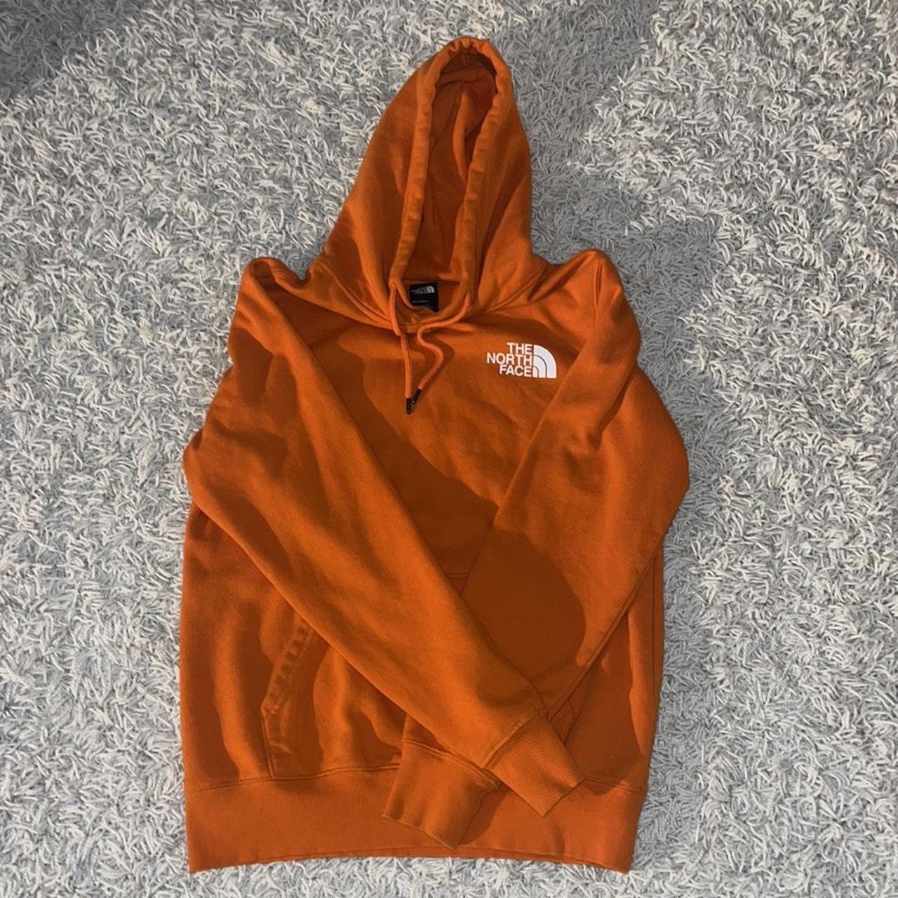 Orange Northface Hoodie 🍊 Worn a few times | Great... - Depop