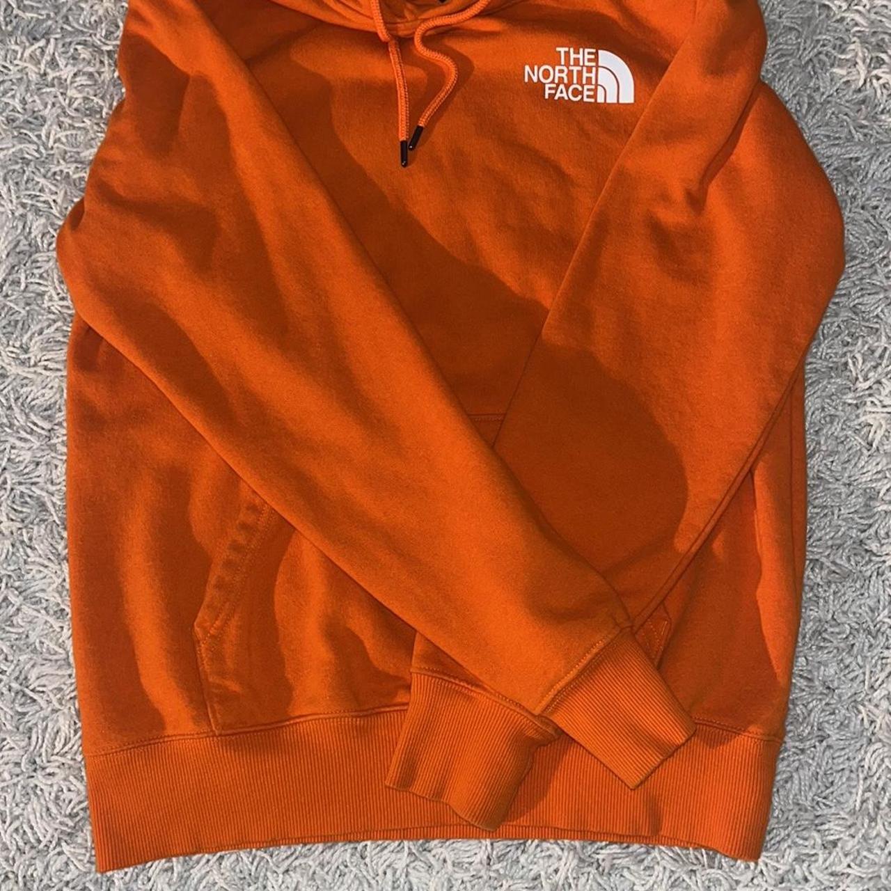 Orange Northface Hoodie 🍊 Worn a few times | Great... - Depop