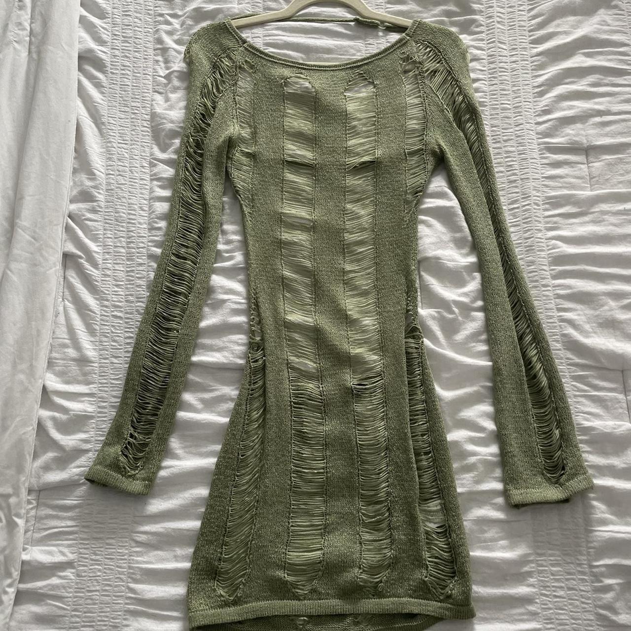 jaded london green dress
