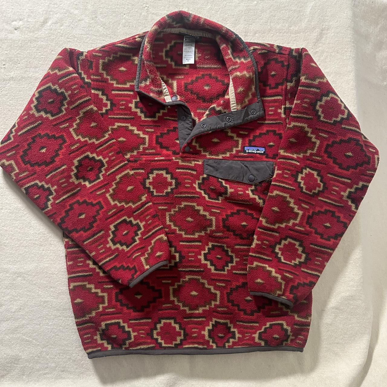 Mens aztec patagonia discount fleece