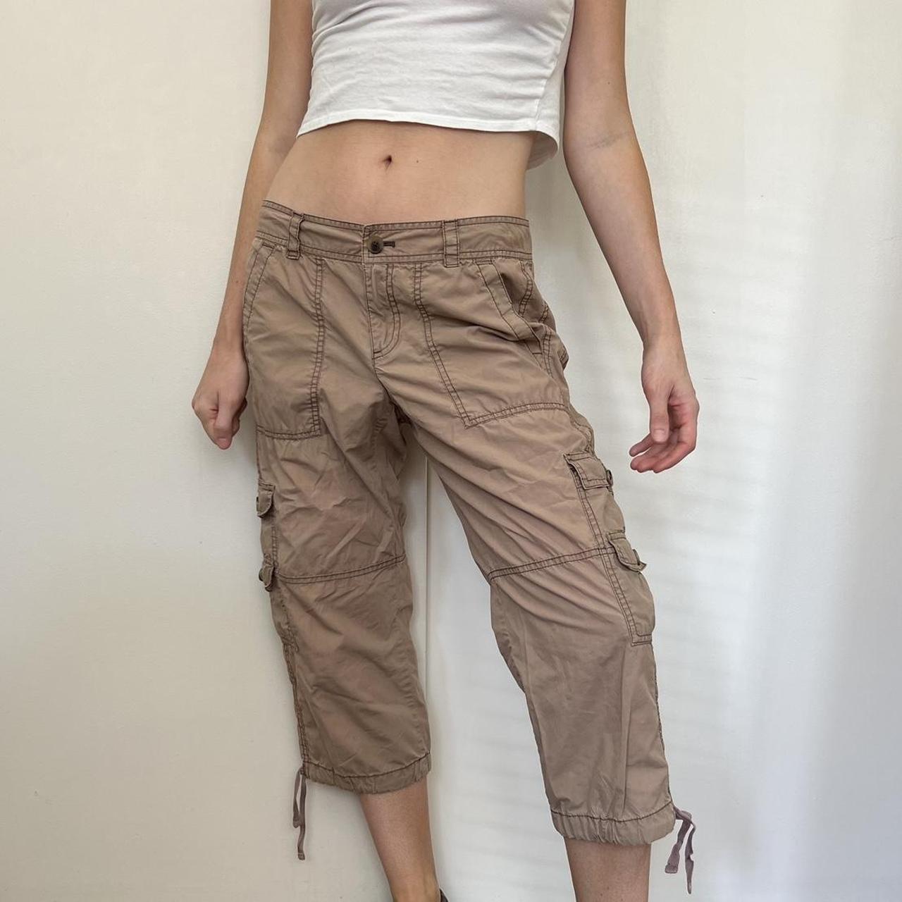 [TOOMUCHTAX] / ☆ FOLDOVER CAPRI PANTS / BROWN TOOMUCHTAX Foldover Capri Pants - Black | International Store