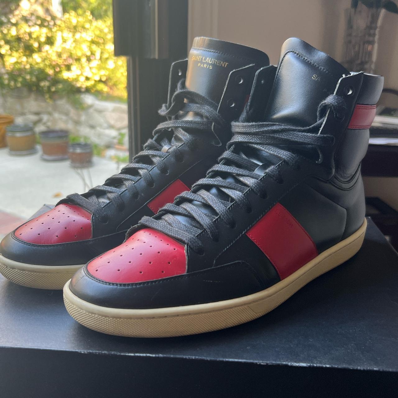 saint laurent court high sneakers from 2015