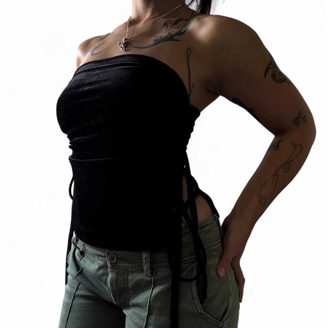 TANKAIR チューブトップ ダークグレー （Tube top） Tube Top in Clay