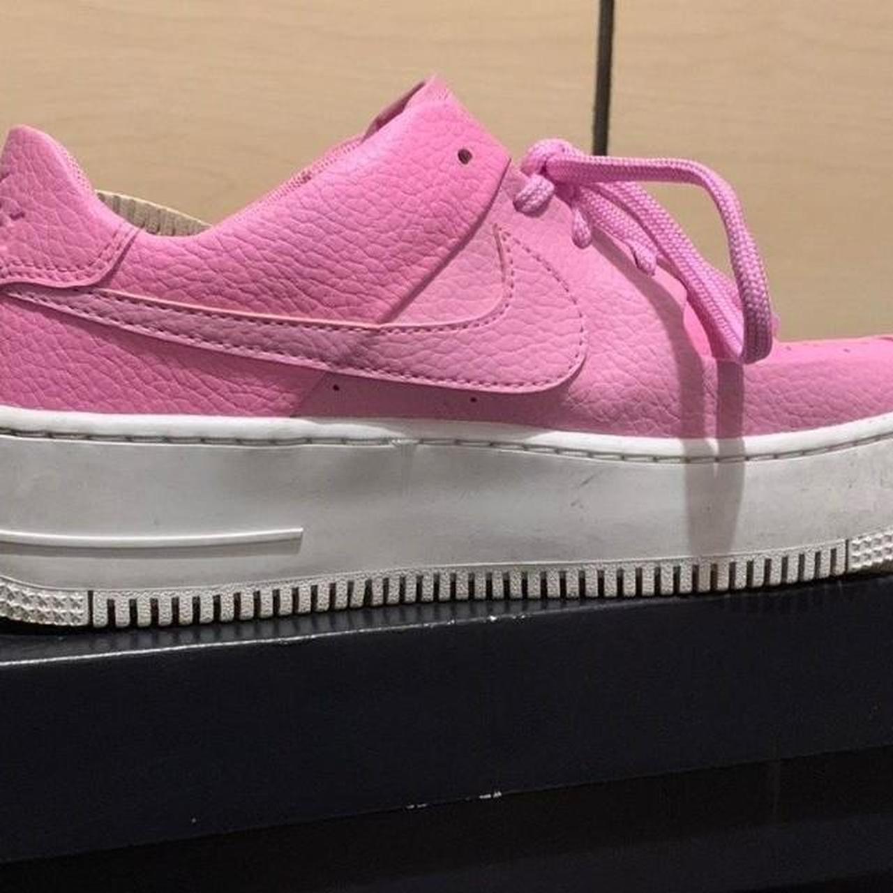 Platform pink Nike Air Force 1 Baby pink and