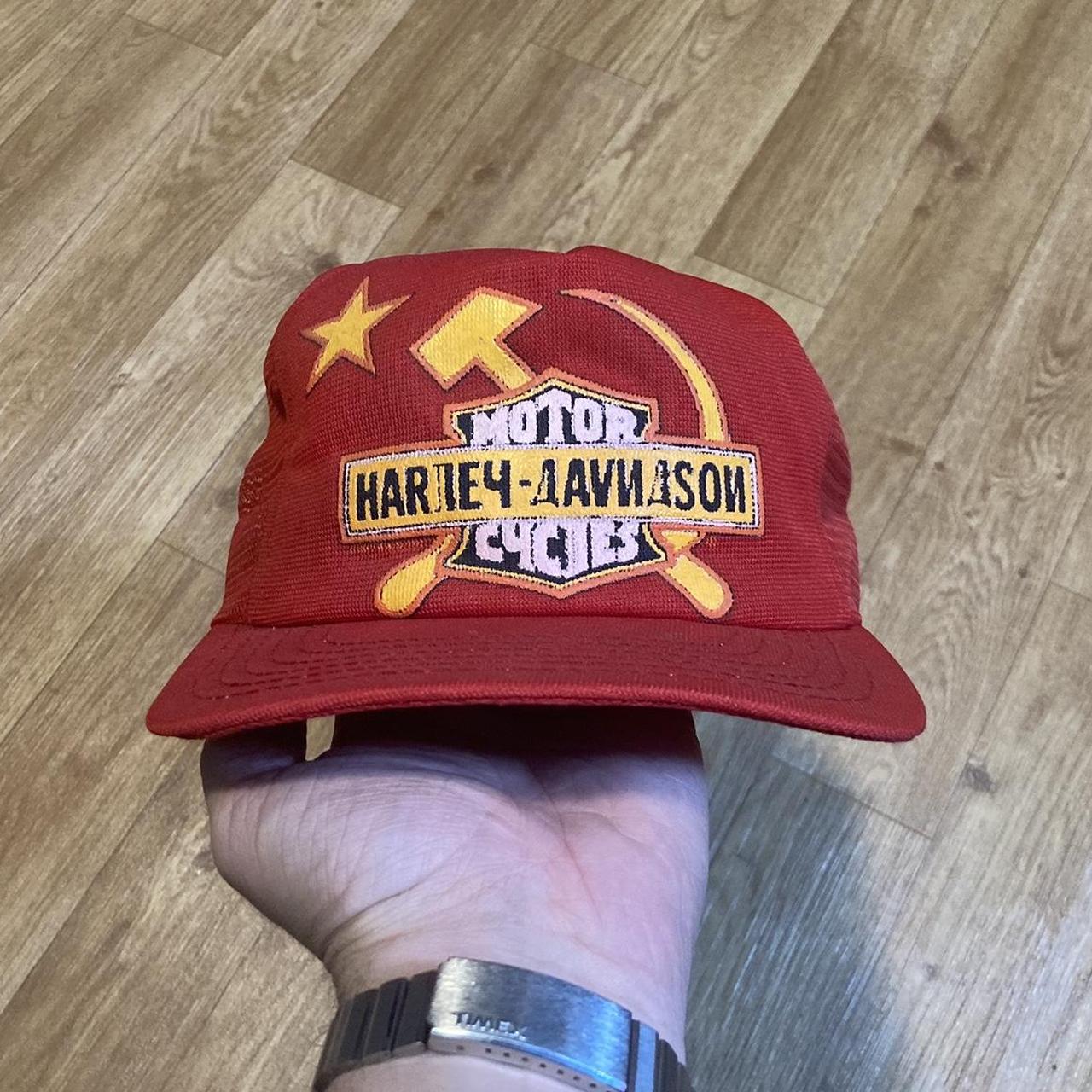 Harley Davidson Men's Red Hat