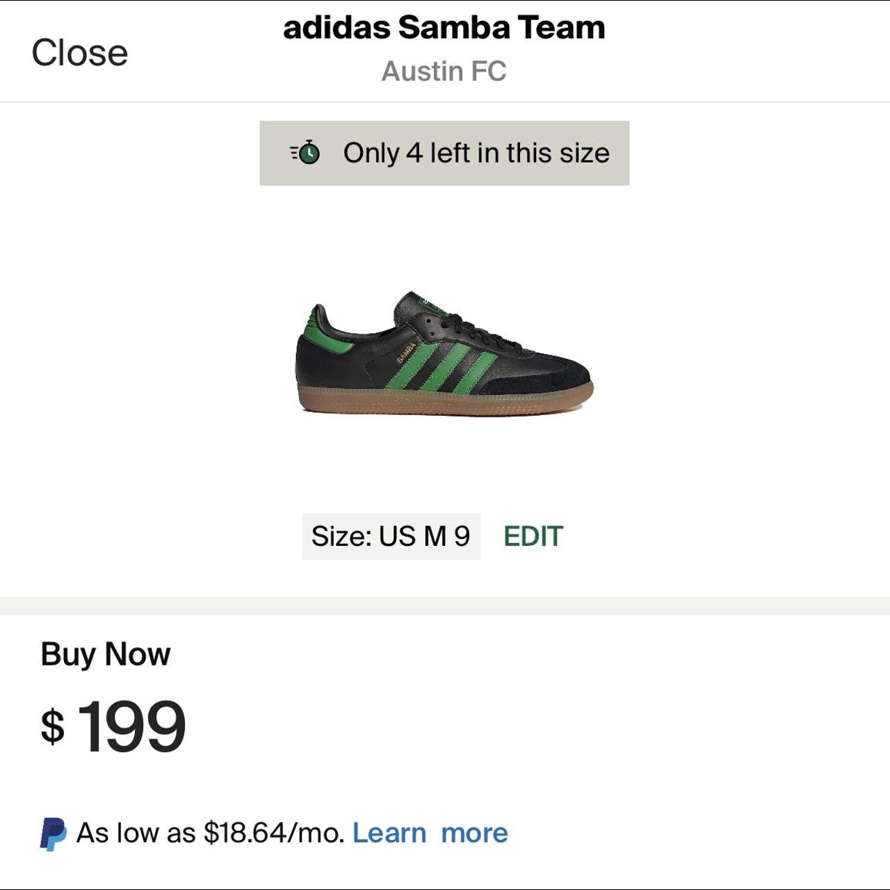 adidas samba los angeles football club - Depop