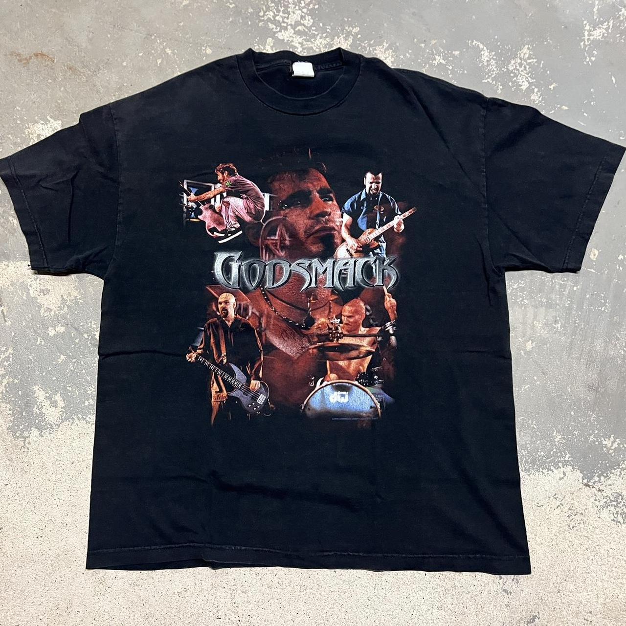 00年代 GODSMACK ゴッドスマック 両面プリント バンドTシャツ