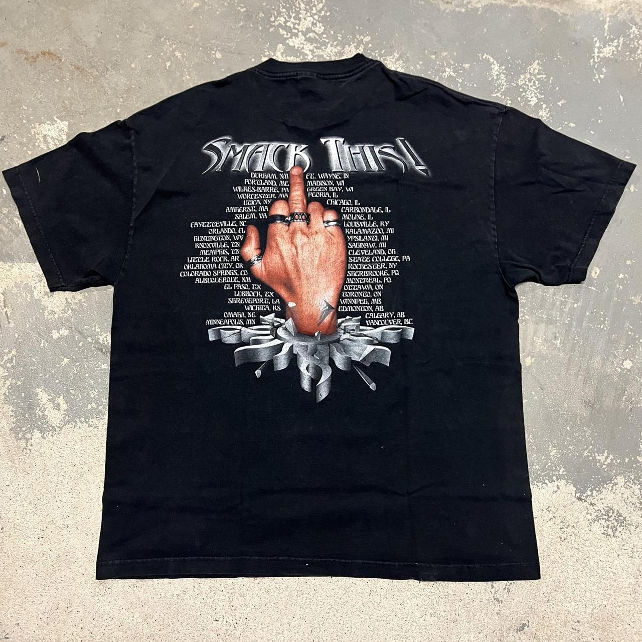 【 美品 】GOD SMACK ゴッドスマック バンT バンドT 90s 00s 00年代 GODSMACK ゴッドスマック 両面プリント バンドTシャツ